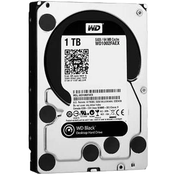 WD Black 1TB 35 SATA  Disco Duro