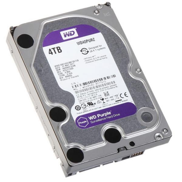 WD Purple 4TB 64MB 35 SATA  Disco Duro