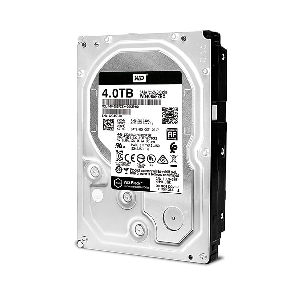 WD Black 4TB 35 SATA 128MB  Disco Duro