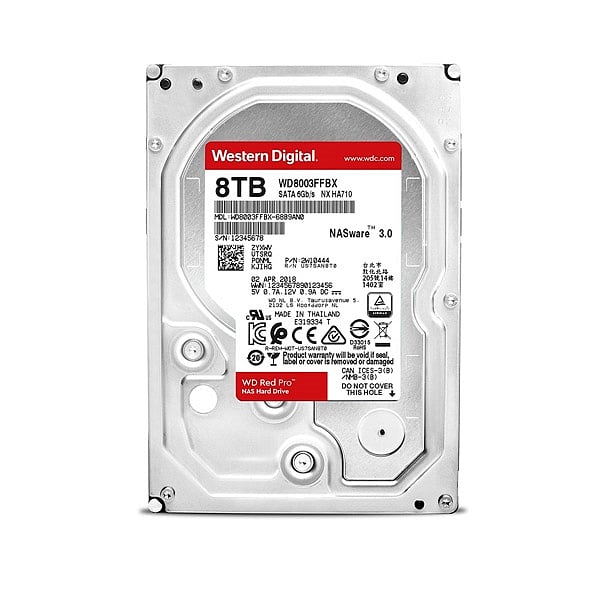 WD Red Pro 8TB 256MB 35  Disco Duro