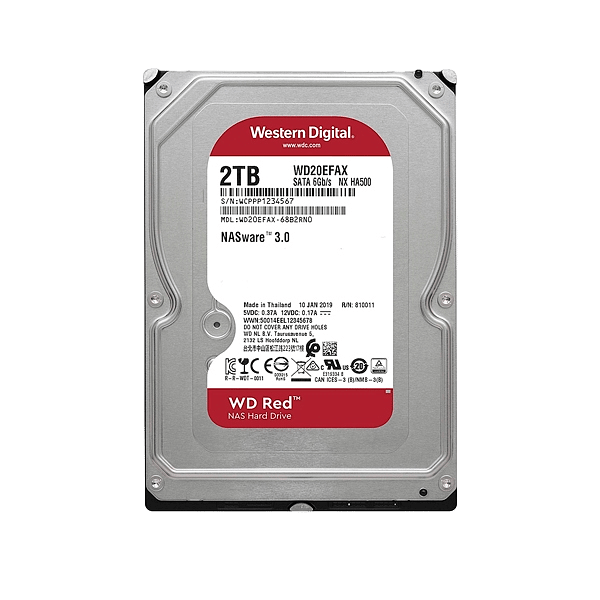 WD Red 2TB 256MB 35  Disco Duro
