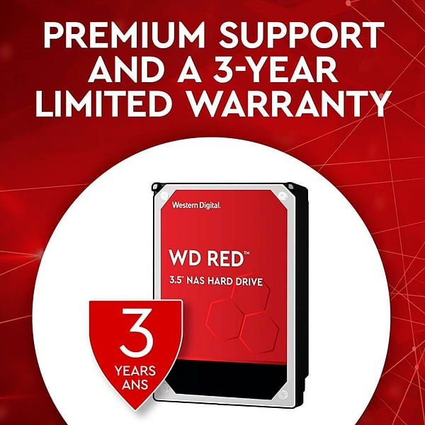WD Red 2TB 256MB 35  Disco Duro