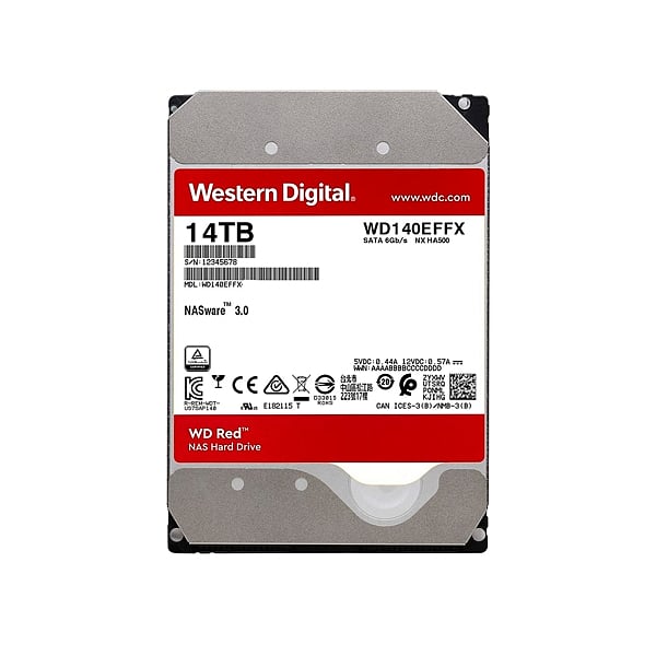 WD Red 14TB 512MB 35  Disco Duro