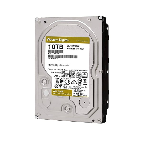 WD Gold 10TB 256MB 35 7200rpm  Disco Duro