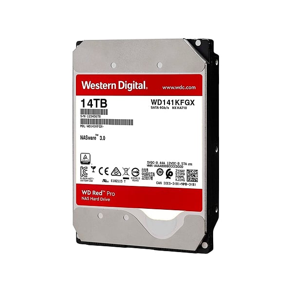 WD Red Pro 14TB 512MB 35 7200rpm  Disco Duro