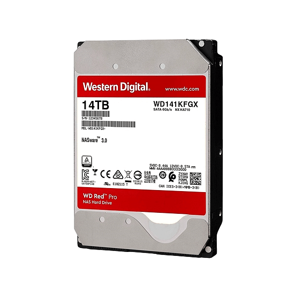 WD Red Pro 14TB 512MB 35 7200rpm  Disco Duro