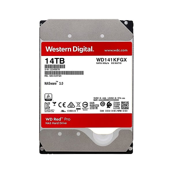 WD Red Pro 14TB 512MB 35 7200rpm  Disco Duro