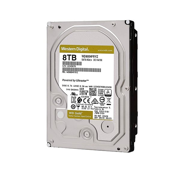 WD Gold 8TB 256MB 35 7200rpm  Disco Duro