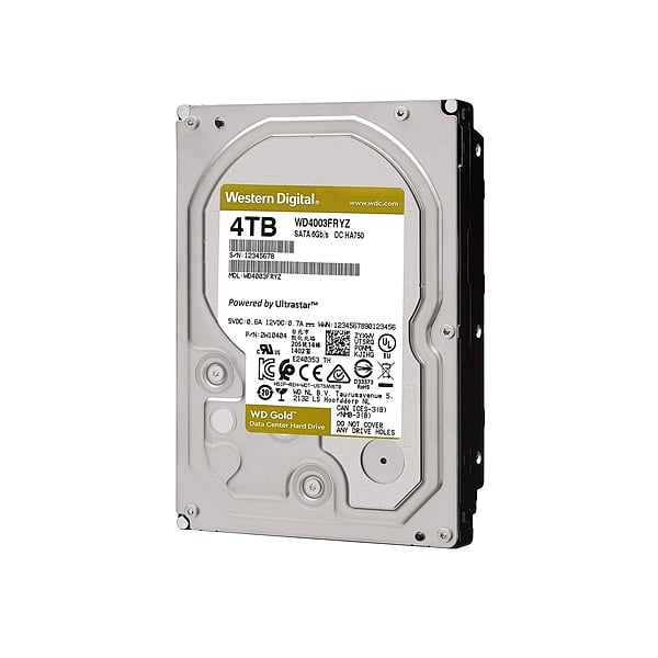 WD Gold 4TB 256MB 35 7200rpm  Disco Duro