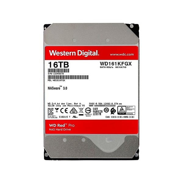 WD Red Pro 16TB 512MB 35 7200rpm  Disco Duro