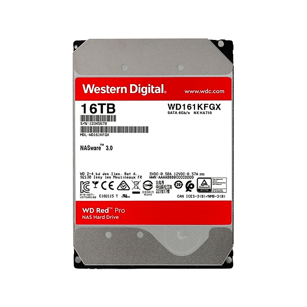 WD Red Pro 16TB 512MB 35 7200rpm  Disco Duro