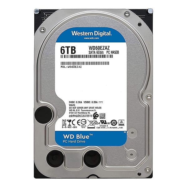WD Blue 6TB 64MB 35  Disco Duro