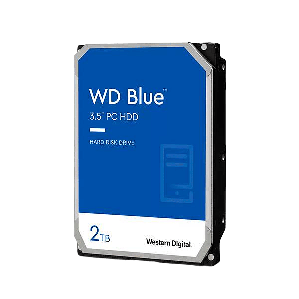 WD Blue 2TB 256MB 35 7200 RPM  Disco Duro