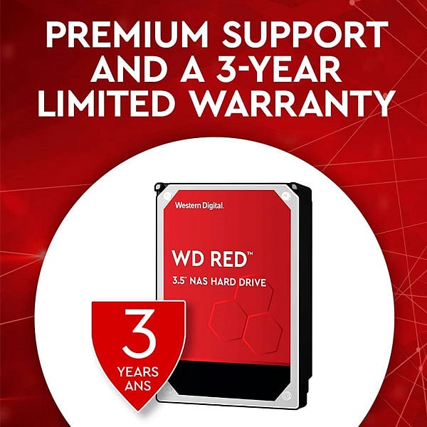 WD Red 4TB 64MB 35  Disco Duro