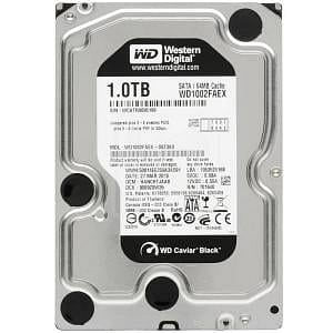 WD Black 1TB 64MB 35  Disco Duro