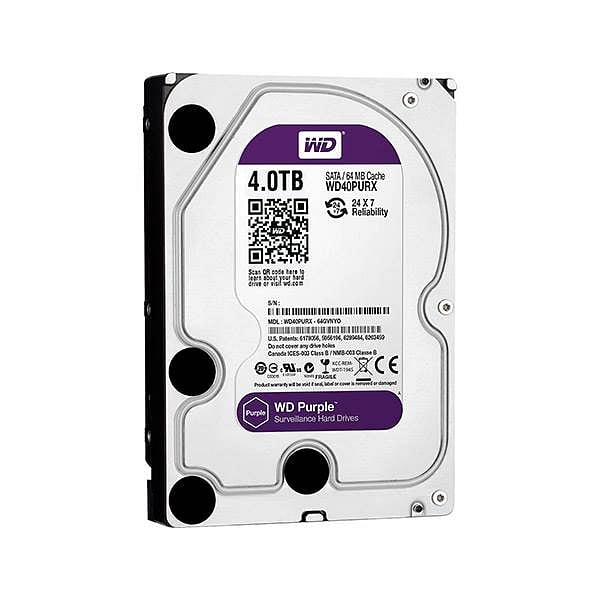 WD Purple 4TB 64MB 35  Disco Duro