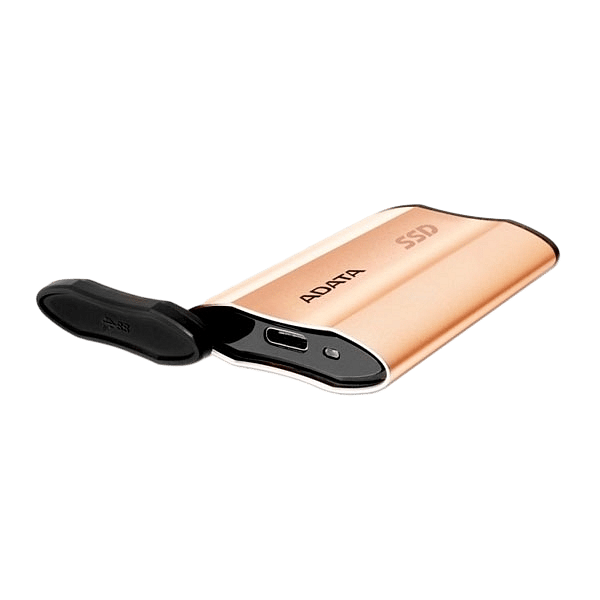 ADATA externo SSD SE730H dorado 512GB USB 31 Gen 2 Type C