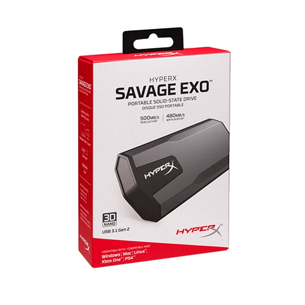 HyperX Savage EXO 480GB  Disco Duro Externo SSD