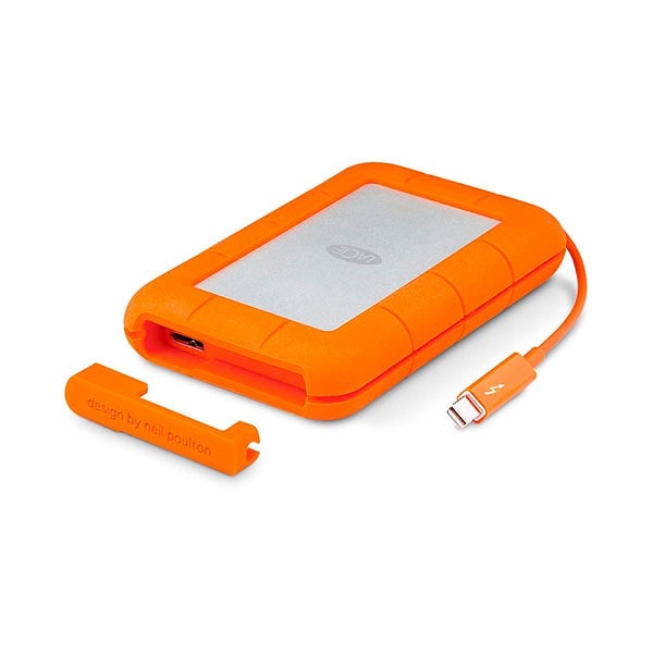 Lacie Rugged 1TB Thunderbolt USB 30  Disco Duro Externo