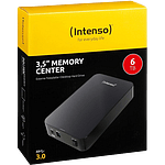 Intenso 6TB Memory Center 35 USB 30  Disco Externo