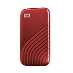 WD Passport 1TB USB 32 Gen 2 25 Rojo  SSD Externo