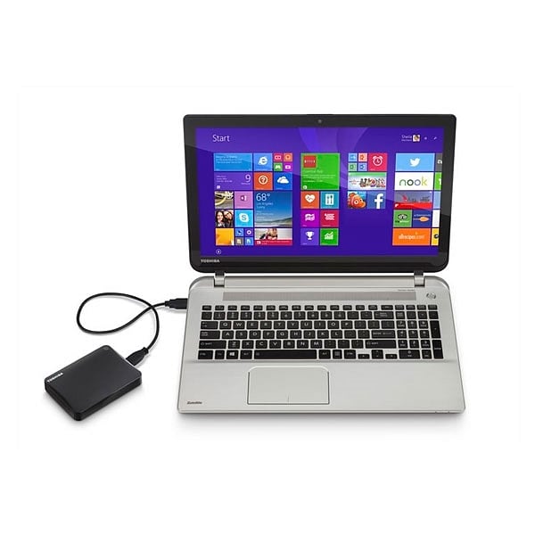 Toshiba Canvio Connect II 25 2TB Negro  Disco Duro USB