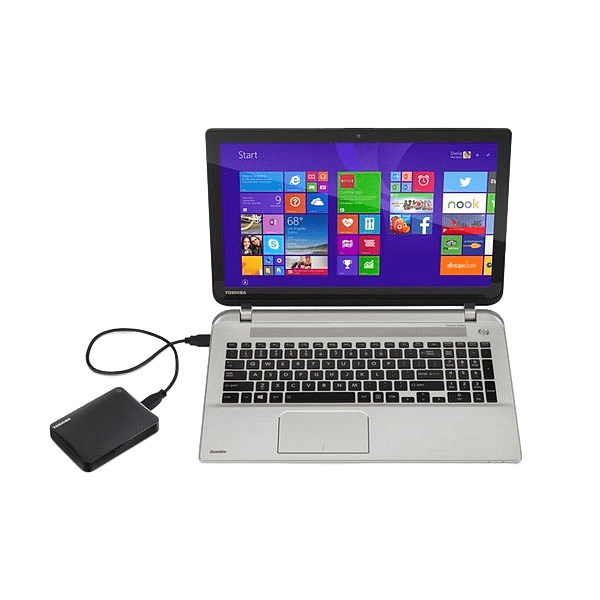 Toshiba Canvio Connect II 25 2TB Negro  Disco Duro USB
