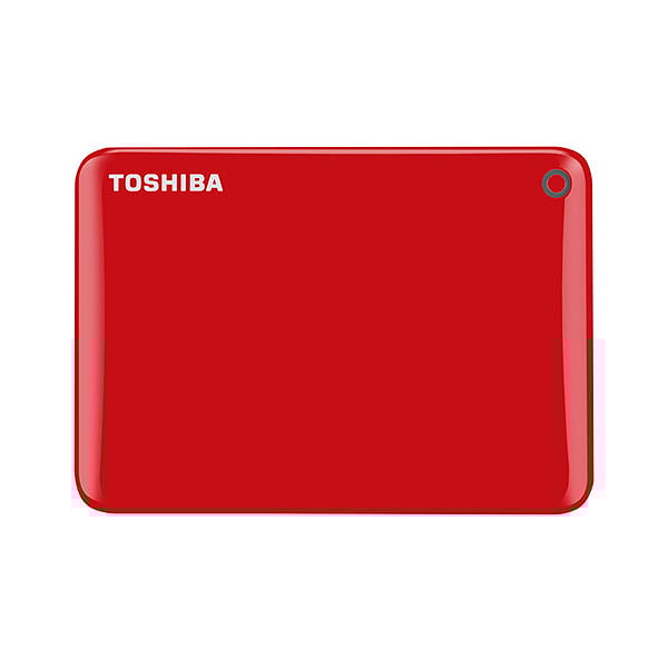 Toshiba Canvio Connect II 25 3TB Rojo  Disco Duro Externo