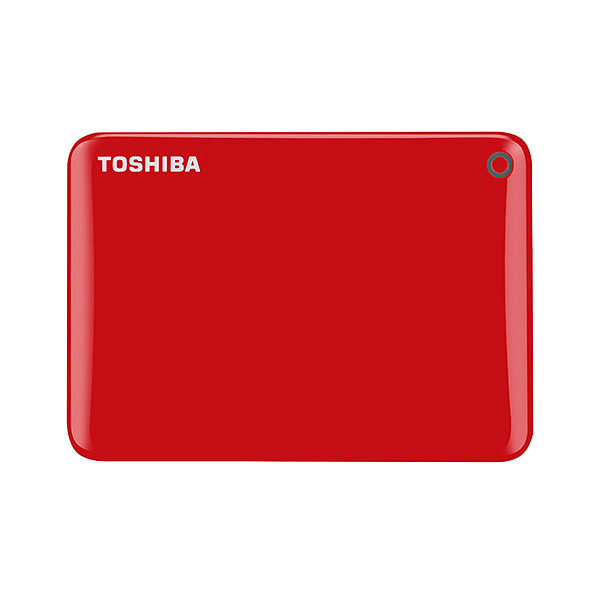 Toshiba Canvio Connect II 25 3TB Rojo  Disco Duro Externo