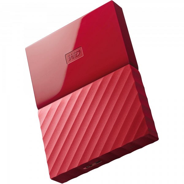 WD My Passport 1TB 25 Rojo   Disco Duro Externo