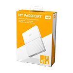 WD My Passport 1TB 25 Blanco   Disco Duro Externo