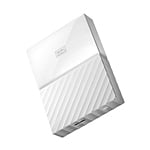 WD My Passport 1TB 25 Blanco   Disco Duro Externo