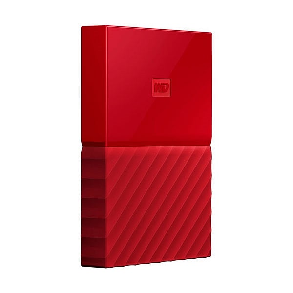 WD My Passport 2TB 25 Rojo  Disco Duro Externo
