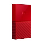 WD My Passport 2TB 25 Rojo  Disco Duro Externo
