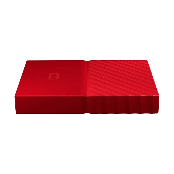 WD My Passport 2TB 25 Rojo  Disco Duro Externo