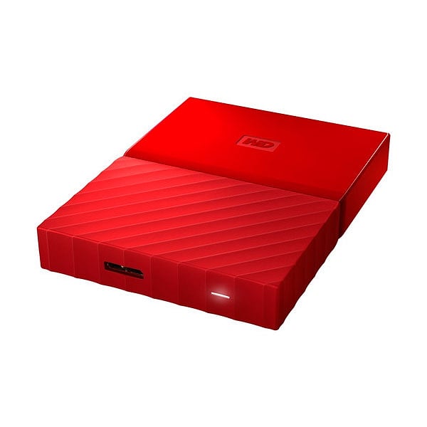 WD My Passport 2TB 25 Rojo  Disco Duro Externo