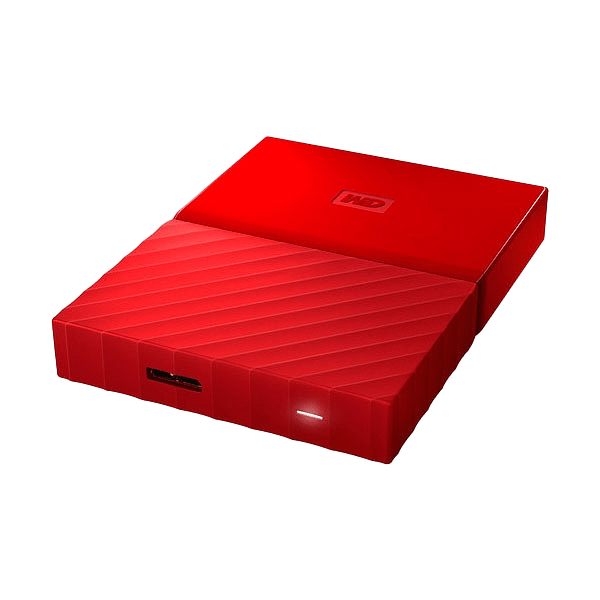 WD My Passport 2TB 25 Rojo  Disco Duro Externo