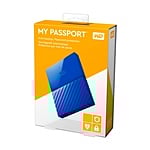 WD My Passport 4TB 25 azul  Disco Duro Externo