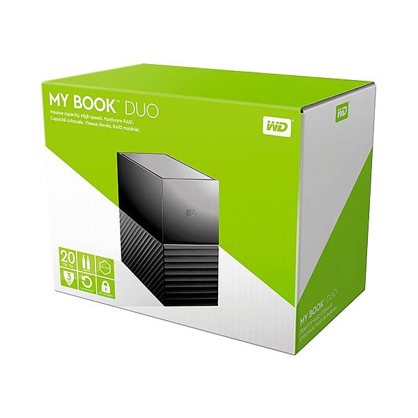 WD My Book Duo 35 20TB 2x10  Disco Duro Externo