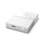 WD My Passport 2TB 25 Blanco  Disco Duro Externo
