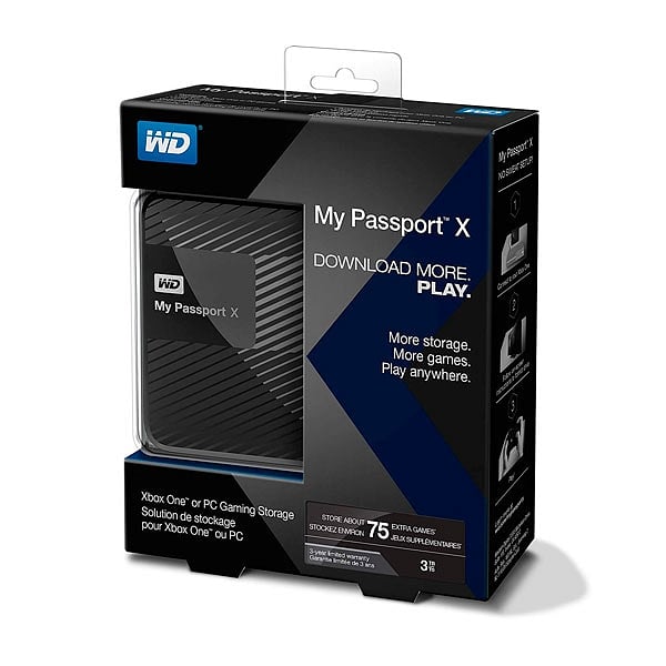 WD My Passport X 3TB 25  Disco Duro Externo
