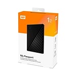 WD Passport 1TB USB 30 25 Negro  HDD Externo