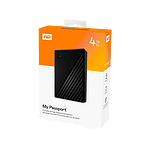 WD Passport 4TB USB 30 25 Negro  HDD Externo