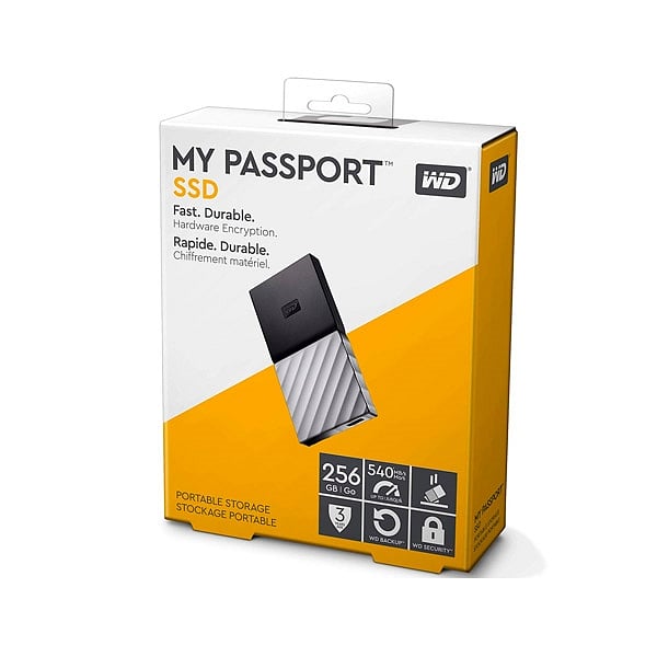 WD My Passport SSD 256GB  Disco Duro Externo