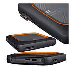 WD My Passport Wireless SSD 250GB plateado  SSD Externo