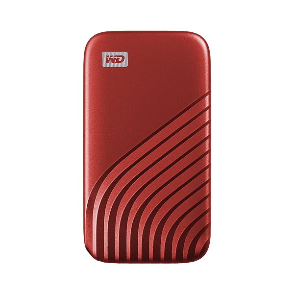 WD Passport 500GB USB 32 Gen 2 25 Rojo  SSD Externo