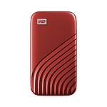 WD Passport 500GB USB 32 Gen 2 25 Rojo  SSD Externo