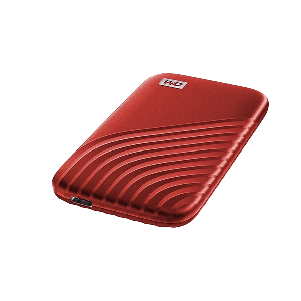 WD Passport 500GB USB 32 Gen 2 25 Rojo  SSD Externo