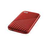 WD Passport 500GB USB 32 Gen 2 25 Rojo  SSD Externo