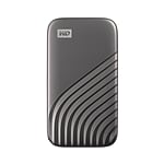 WD Passport 1TB USB 32 Gen 2 25 Gris  SSD Externo